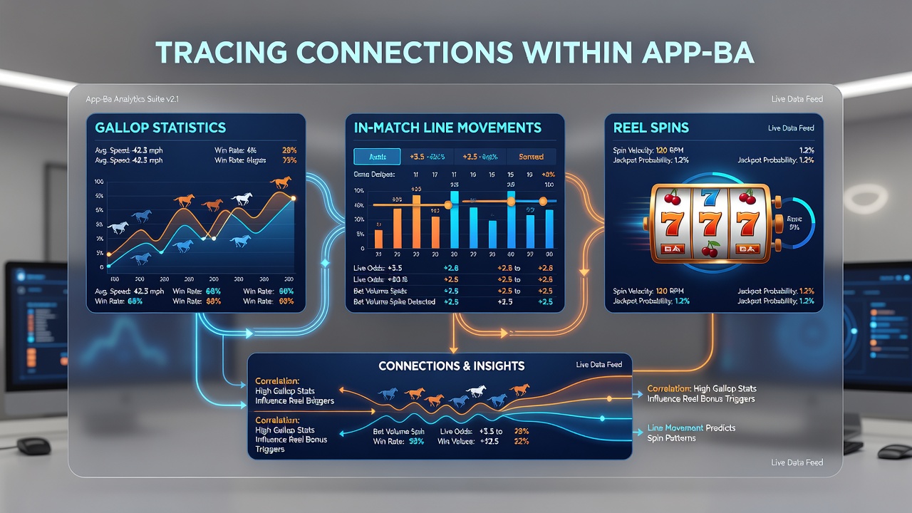 Diagram illustrating data pathways linking equine gallop records, dynamic betting line updates, and digital reel spin patterns through shared mobile funding infrastructure