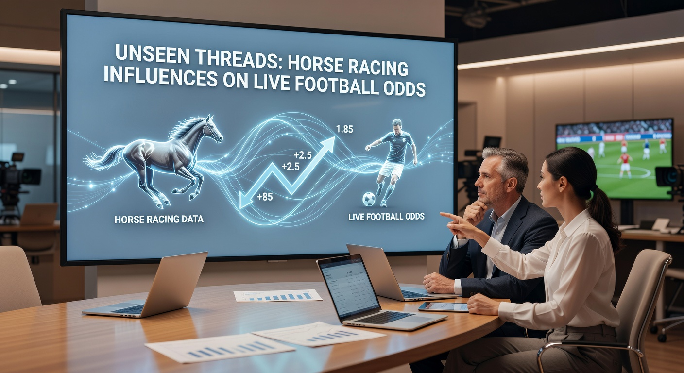 Dynamic chart overlay of horse racing betting volumes correlating with live soccer odds fluctuations during a major event