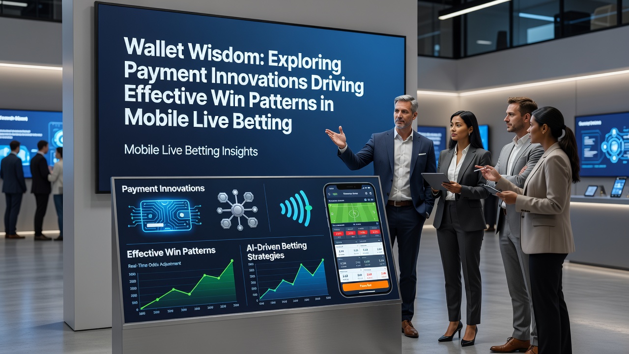 Illustration of secure payment flows linking digital wallets to live betting dashboards on smartphones