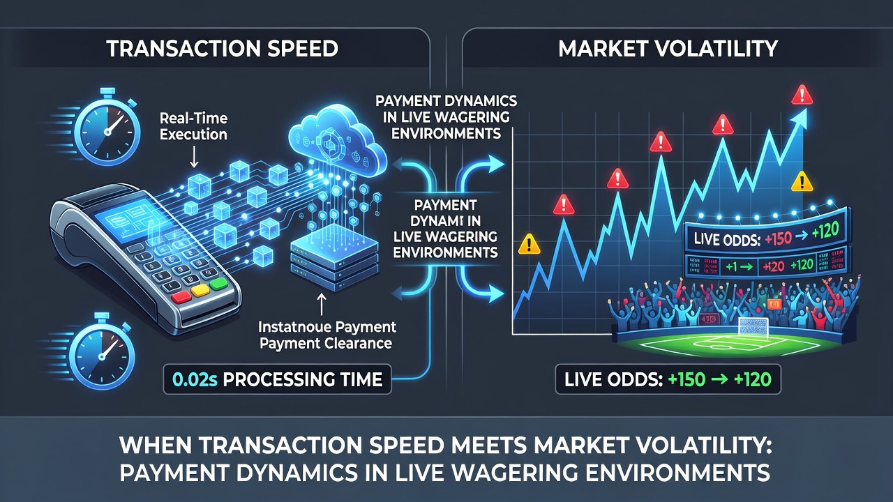 Payment processing dashboard displaying real-time transaction flows during volatile live betting sessions in October 2026